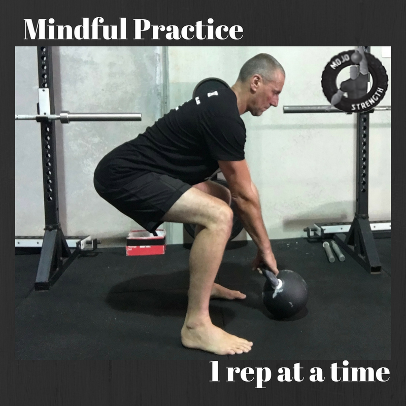 Mindful practice the Swing